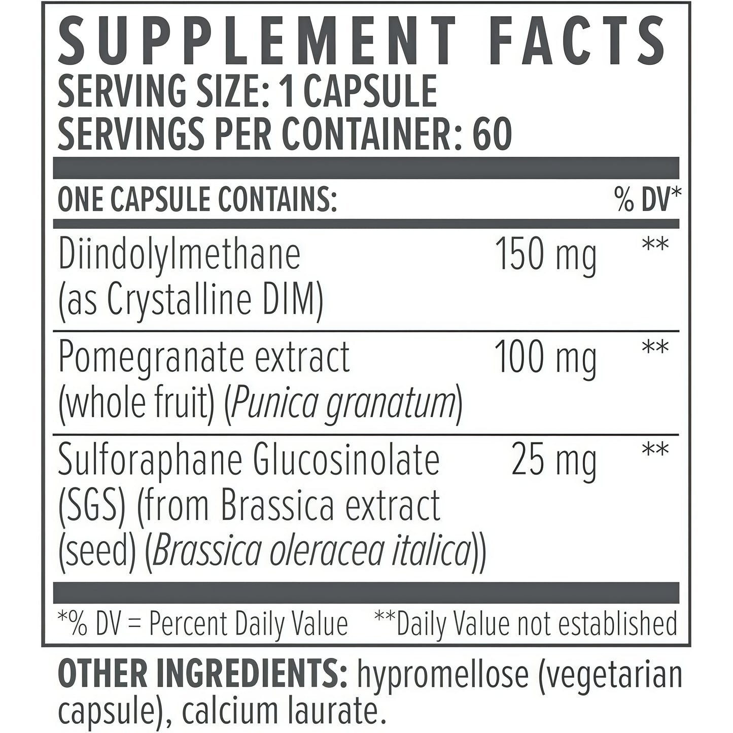 Biote Nutraceuticals - DIM SGS + - Hormone + Detox (60 Capsules)